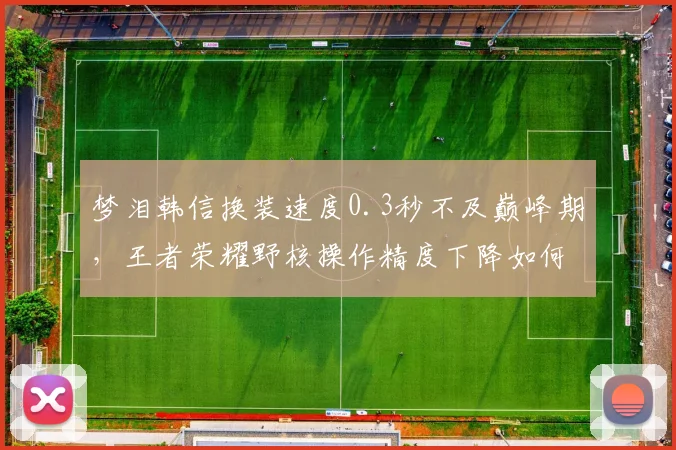 梦泪韩信换装速度0.3秒不及巅峰期，王者荣耀野核操作精度下降如何影响打野抉择？